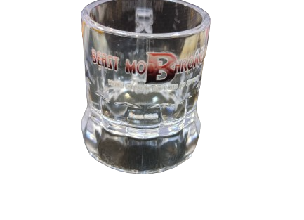 1oz Mini Mug Shot Hard Plastic Glass