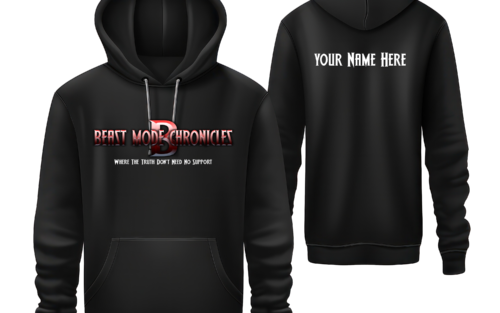 Front and Back of Hoodie