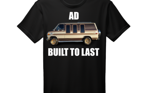 T-Shirt of The Month AD Conversion Van