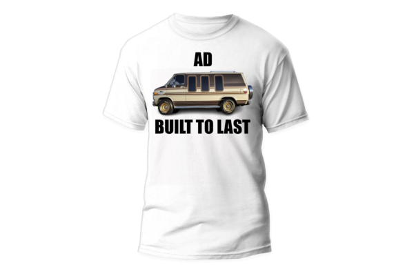 T-Shirt of The Month AD Conversion Van - Image 3