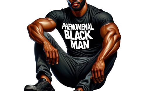 Black Men- Pray – Kings – Chubby T-Shirt Collection 2